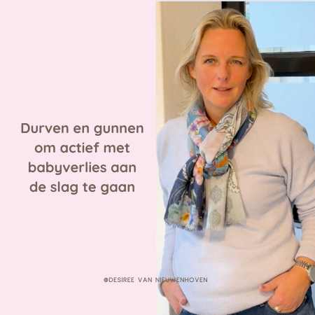 Durven en gunnen om actief met babyverlies aan de slag te gaan