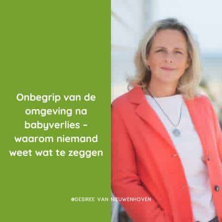 Onbegrip van de omgeving na babyverlies – waarom niemand weet wat te zeggen