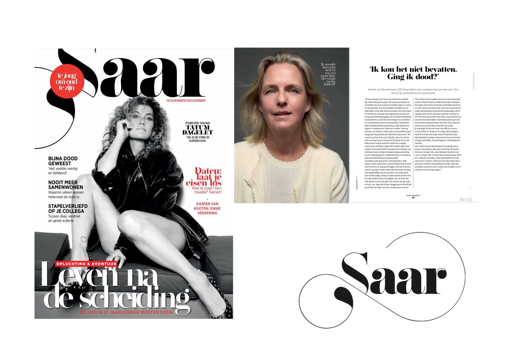 Saar magazine - ik kon het niet bevatten. ging ik dood Als mensen vroegen of ik kinderen had, wist ik niet wat ik moest zeggen