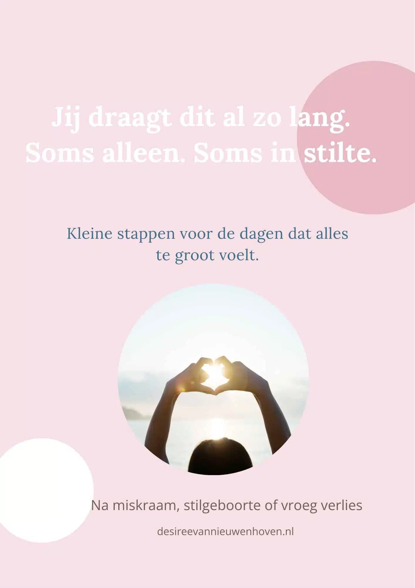 Jij draagt dit al zo lang. Soms alleen. Soms in stilte.