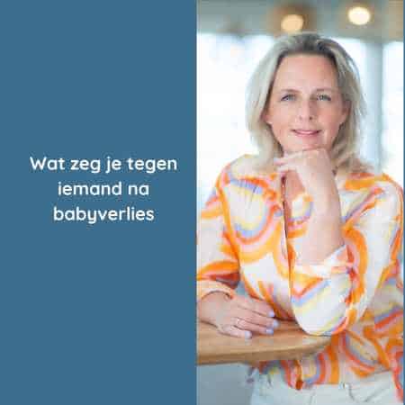 wat zeg je tegen iemand na babyverlies