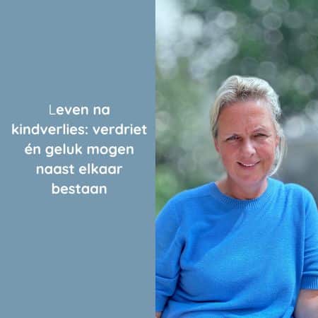 Vrouw die ruimte maakt voor leven na kindverlies