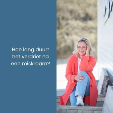 Verdriet na een miskraam Desirée van Nieuwenhoven